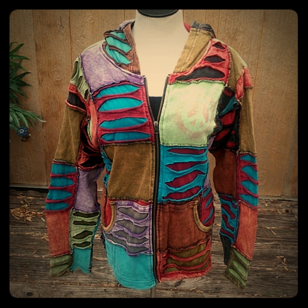 Rising International hippie jacket 🌈